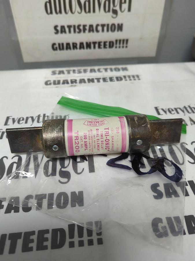 SHAWMUT,TR-200,TRI-ONIC FUSE 200 AMP NOS