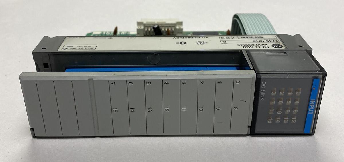Used ALLEN BRADLEY,1746-IB16,SER B INPUT MODULE