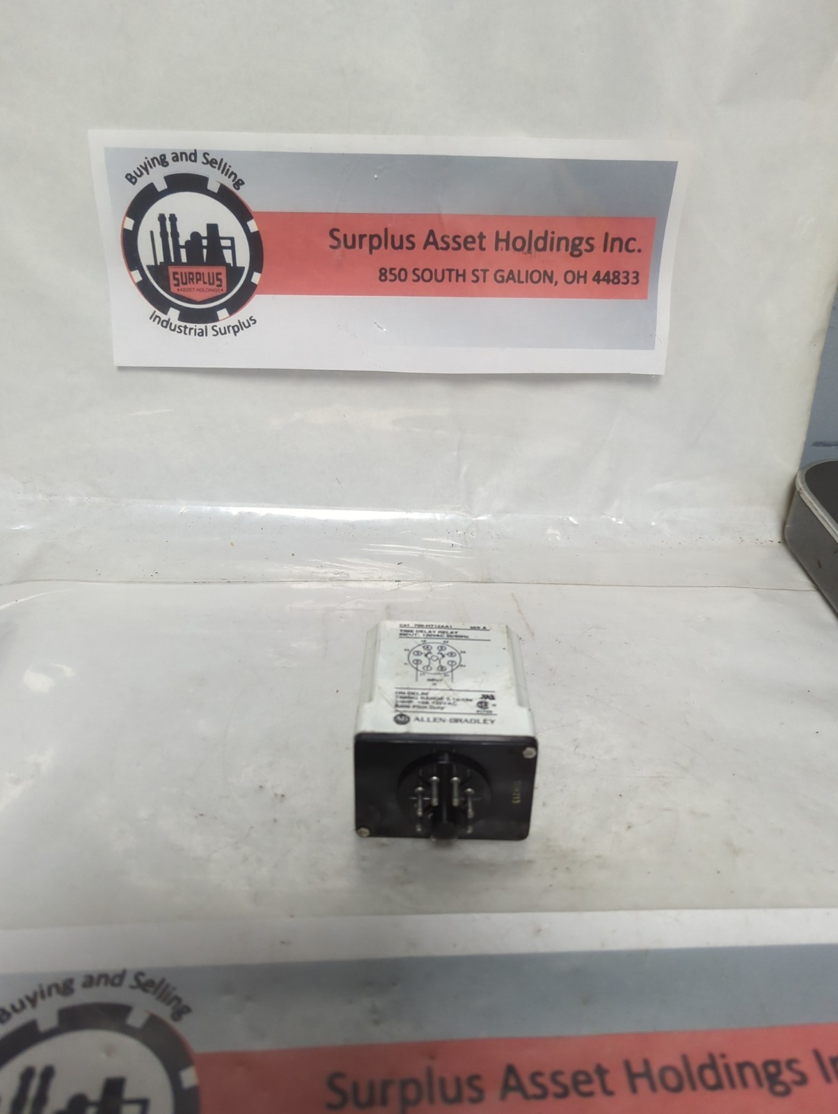 Used ALLEN BRADLEY,700-HT12AA1,SERIES A TIME DELAY 0.1 TO 10 SEC PRE-OWNED
