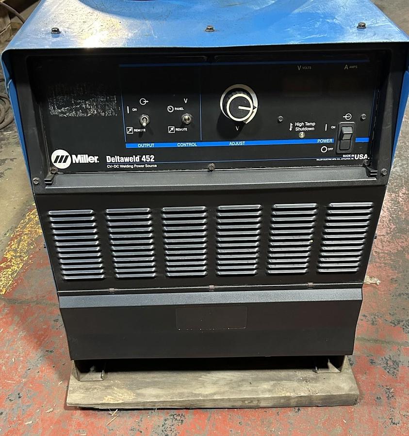 Used MILLER,452,DELTA WELD CV DC WELDING POWER SOURCE