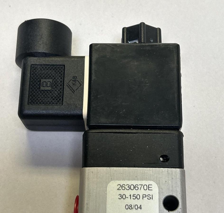 NORGREN,2630670E,PNEUMATIC DIRECT SOLENOID VALVE NOS