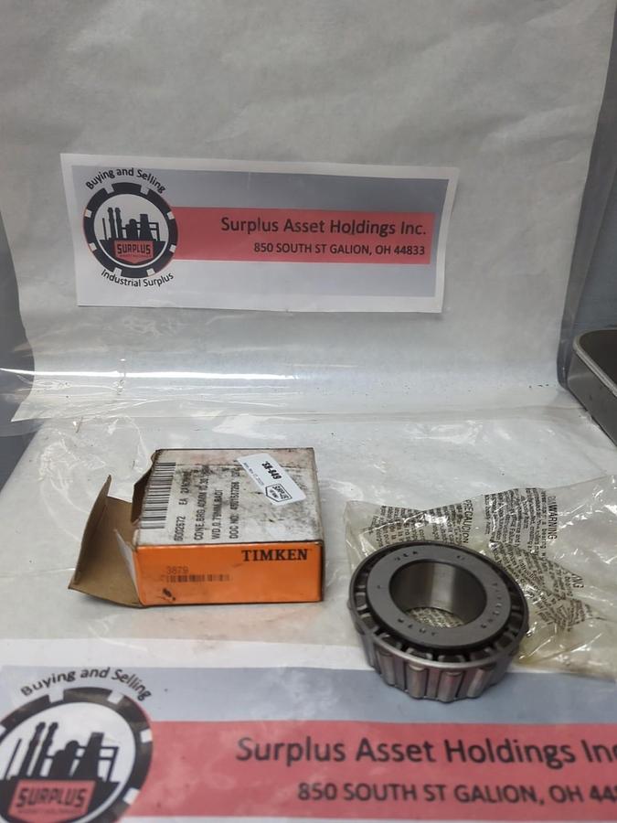 TIMKEN,3879,ROLLER BEARING CONE NOS