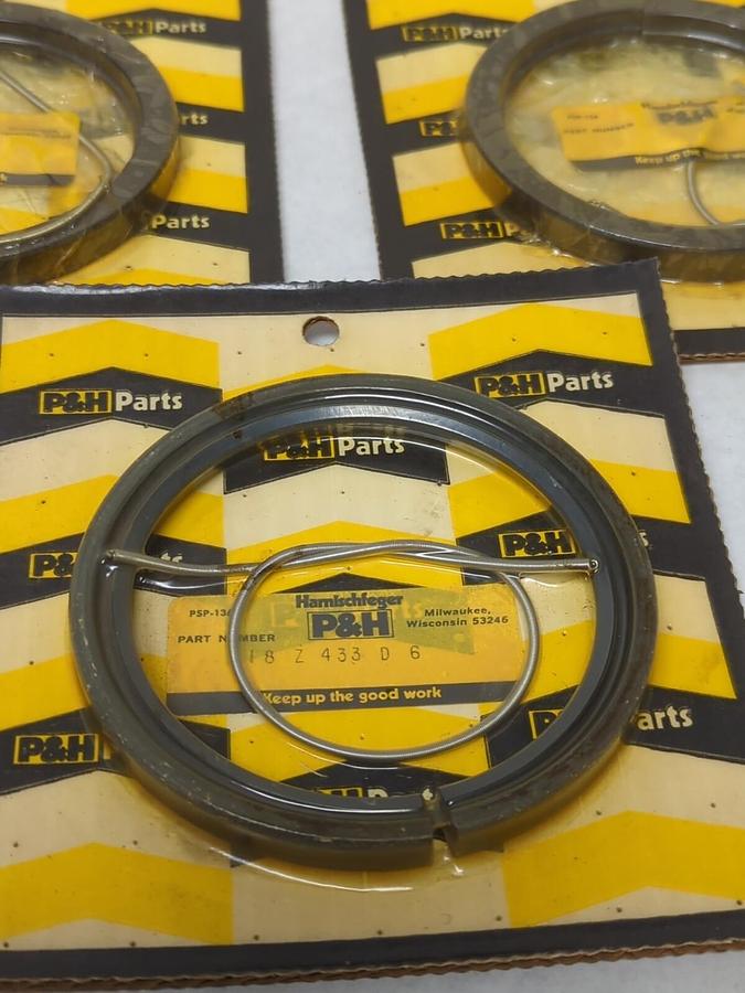P&H,18 Z 433 D6,OIL SEAL LOT OF 3 NOS