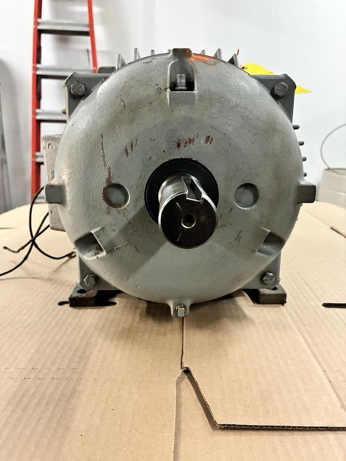 Used GE,5KE254SSP202,SEVERE DUTY MOTOR 15HP 1770RPM 3PH 460V 254T