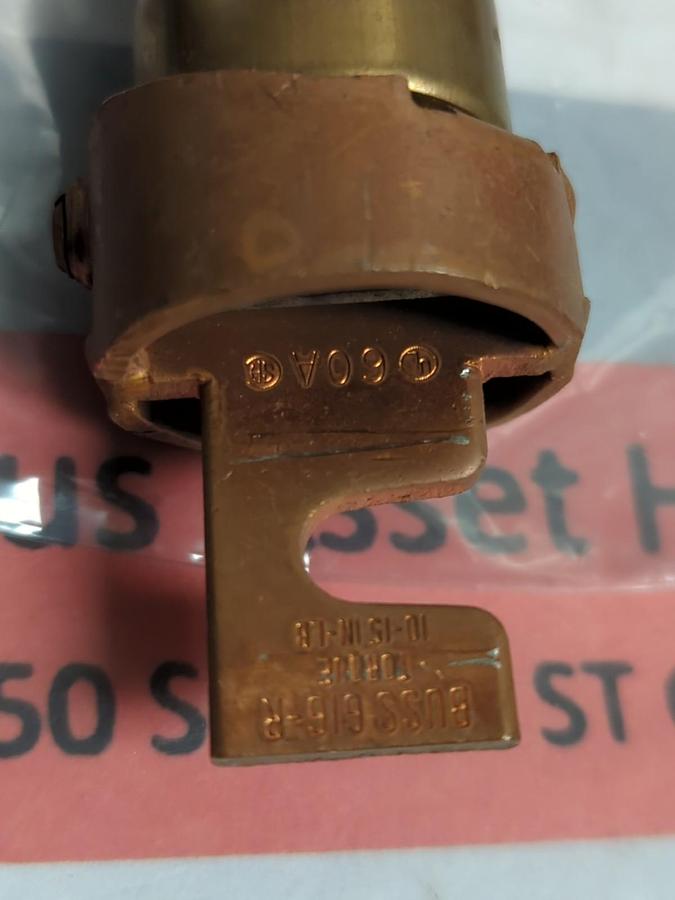 Used LITTELFUSE,FLSR35,POWR-GARD 35 AMP FUSE LOT OF 2 WITH REDUCERS PRE-OWNED