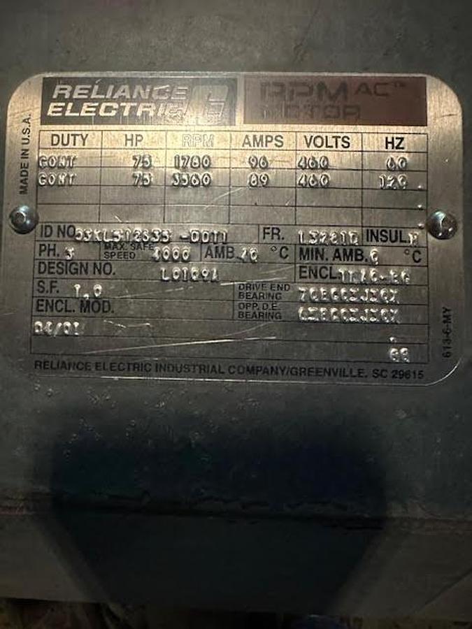 Refurbished Reliance HP75 L328T0