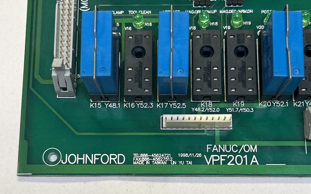 Used JOHNFORD,VPF201A,CIRCUIT BOARD