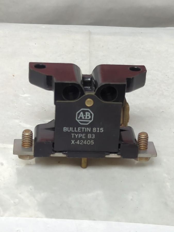ALLEN BRADLEY,X-42405,OVERLOAD RELAY TYPE B3 MISSING BOX NOS