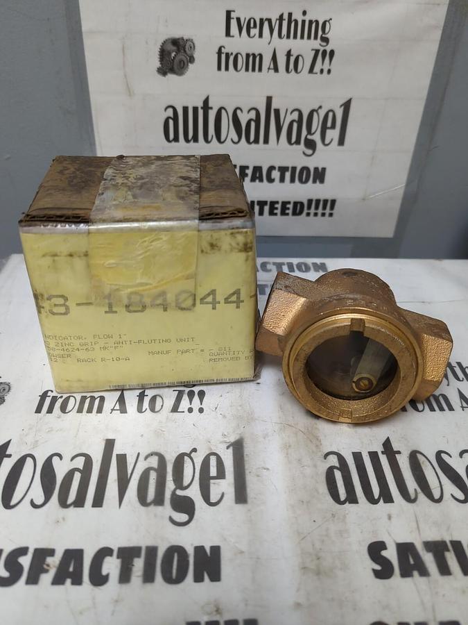 BOWSER,R82537,SIGHT FLOW INDICATOR 1 INCH NOS