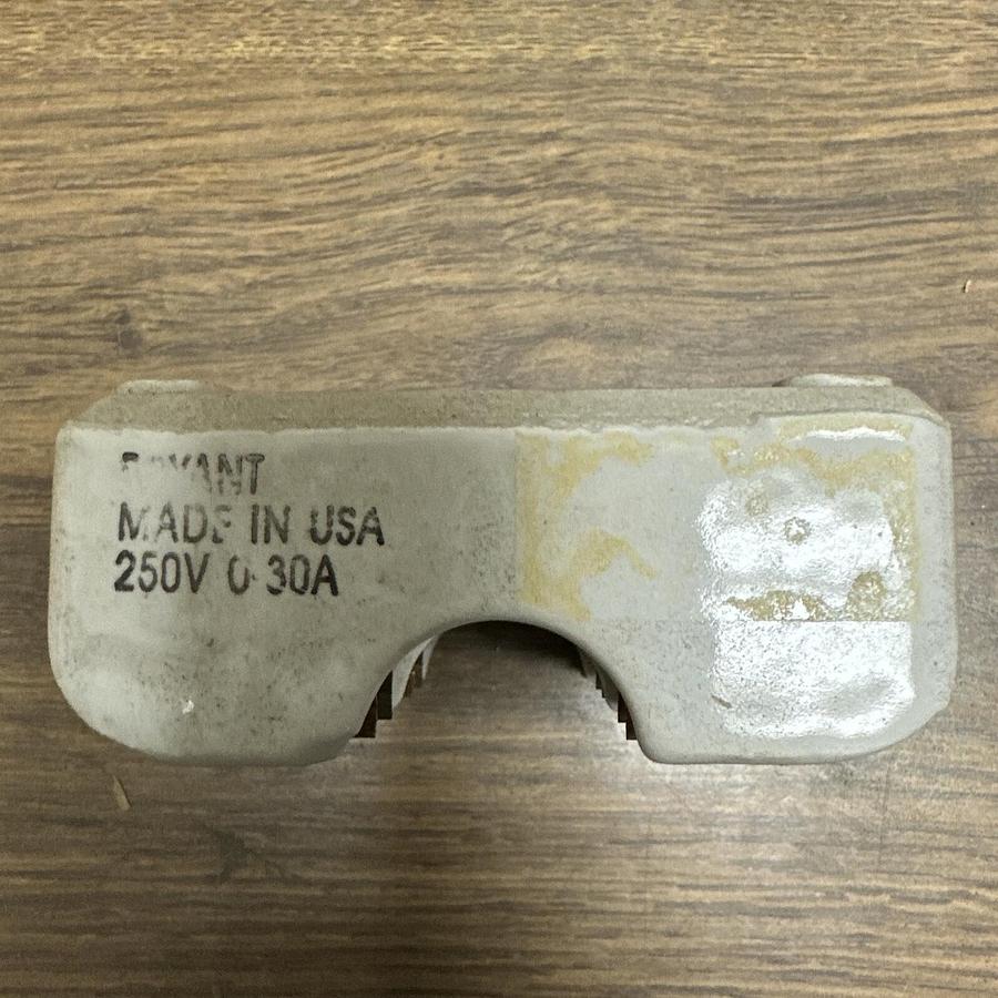 Bryant,1917,Ceramic Fuse Cutouts Double Pole LOT of 5