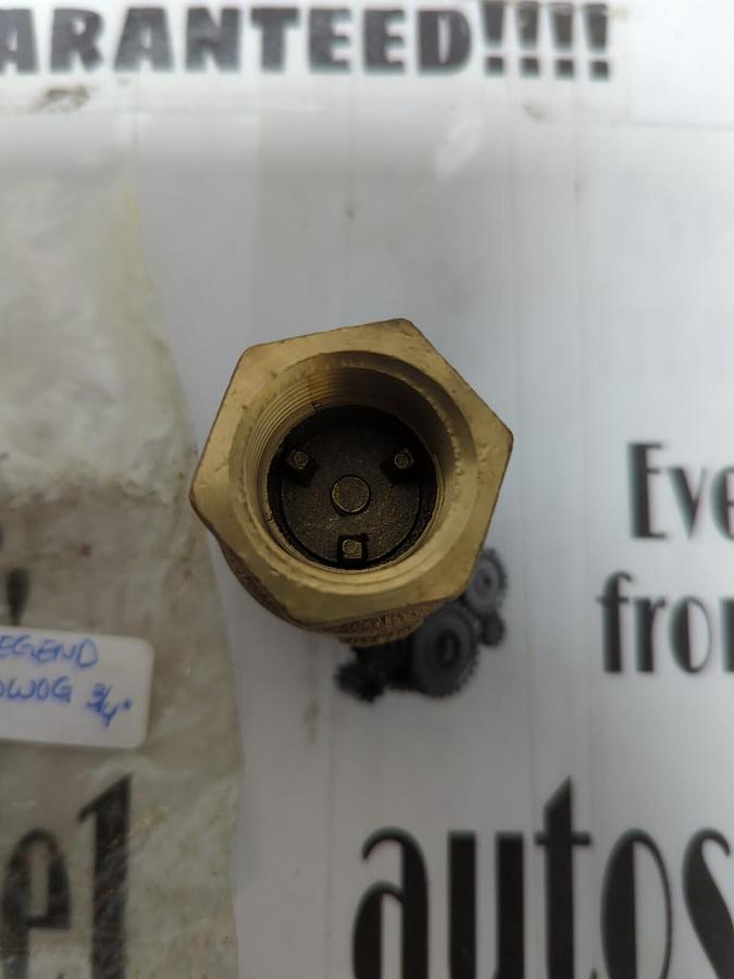 LEGEND,250 WOG,IN-LINE CHECK VALVE 3/4 INCH NPT NOS