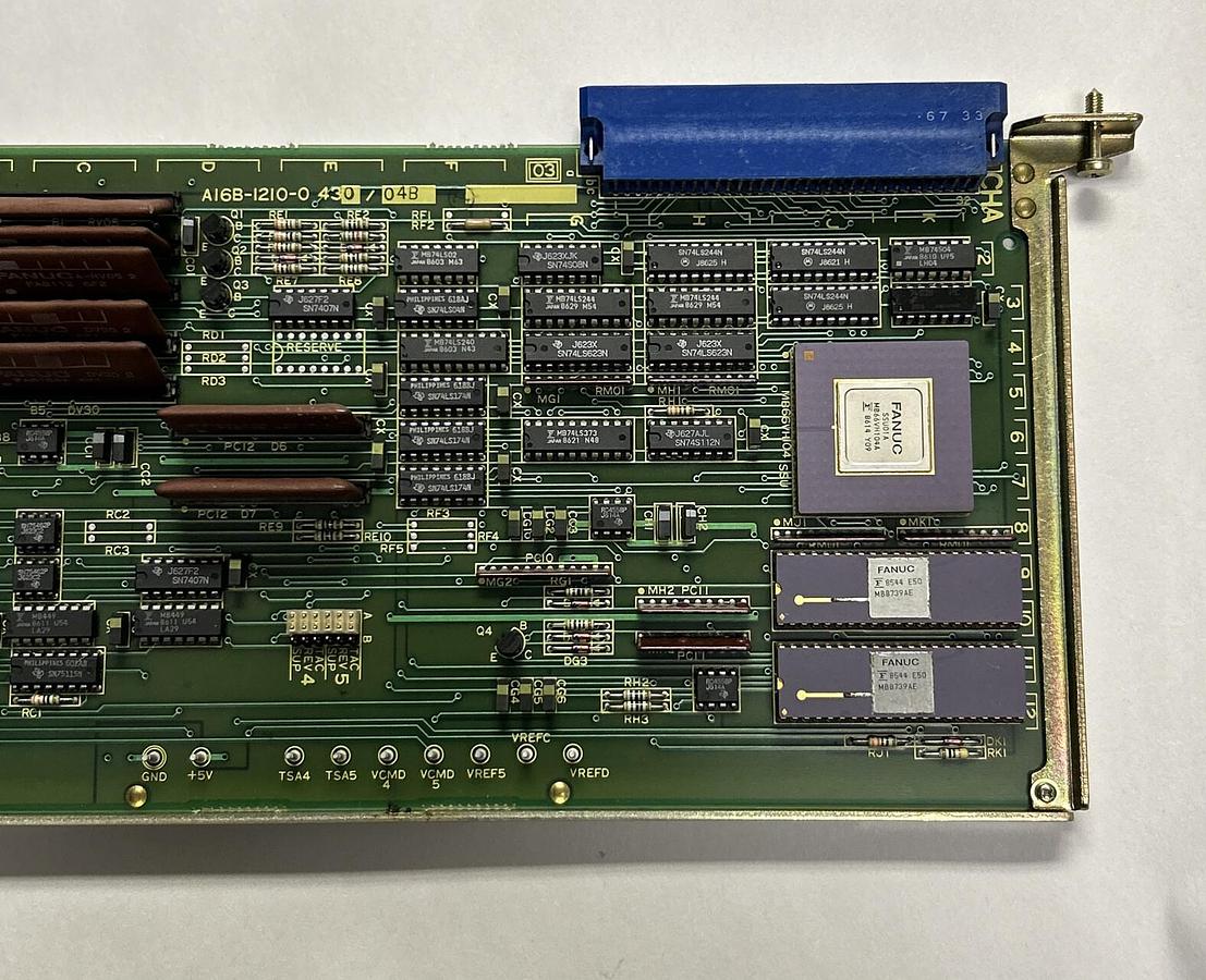 Used FANUC,A16B-1210-0430 A16B-1210-0430/04B, AXIS BOARD