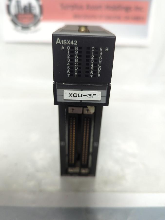 Used MITSUBISHI,A1SX42,INPUT UNIT MODULE PRE-OWNED