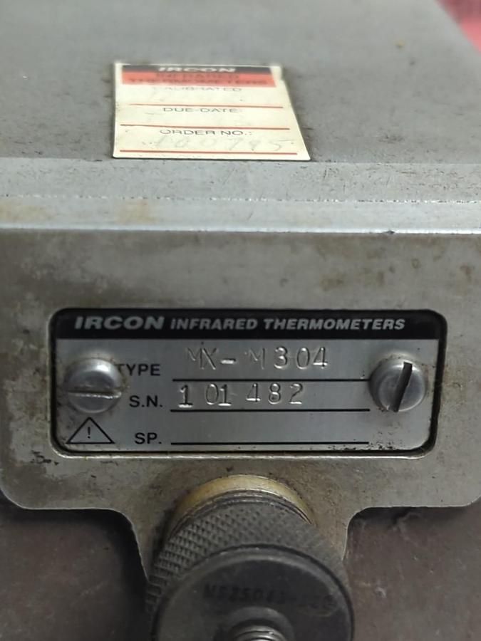 Used IRCO,MX-M304,MAXLINE INFARED THERMOMETER PRE-OWNED