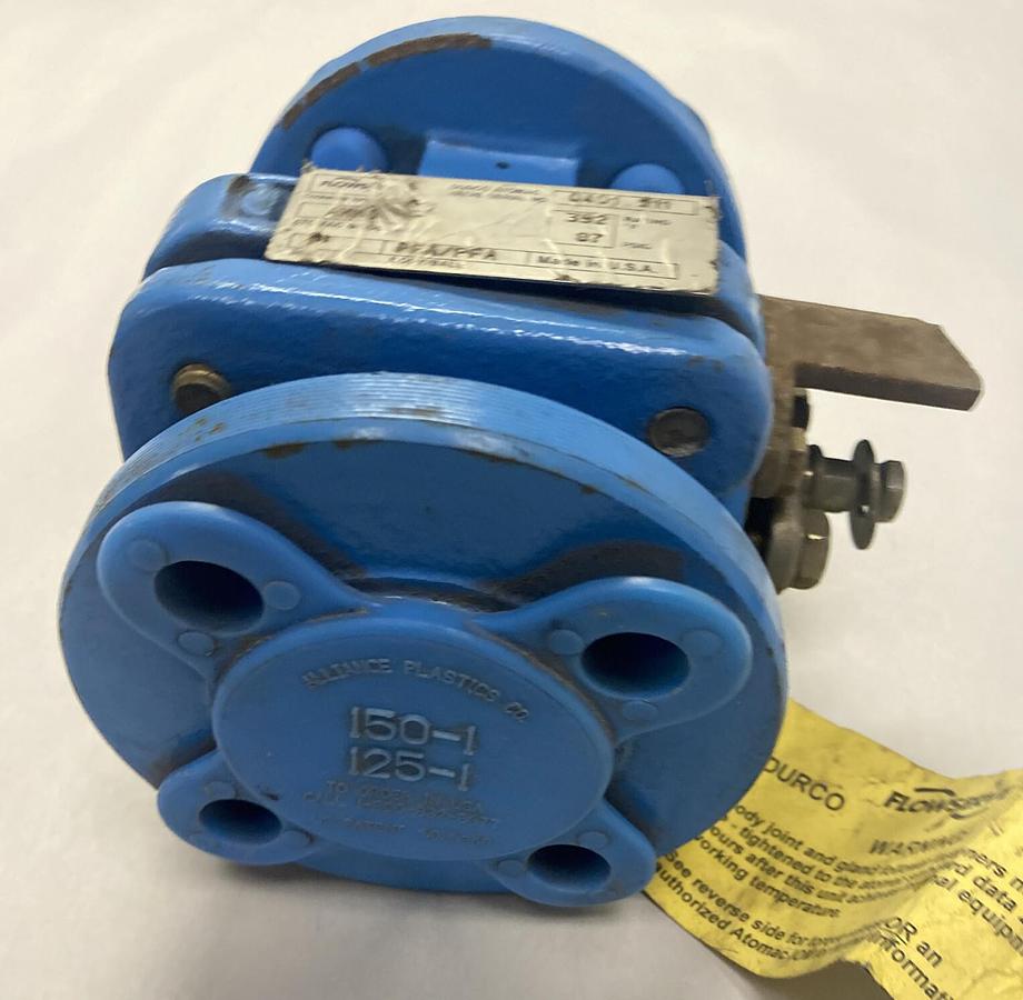 Flowserve,AKH3,Atomac Plug Valve NOS