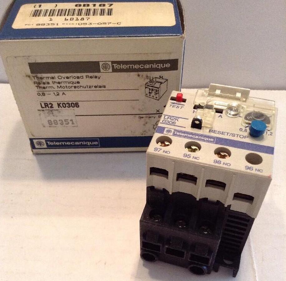 Telemecanique ,LR2K0306,Thermal Overload ReLay