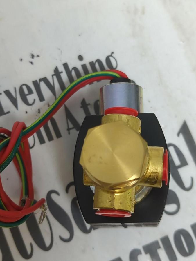 ASCO RED HAT,EFX8320G18415112,SOLENOID VALVE 1/4 INCH NEW WITHOUT BOX