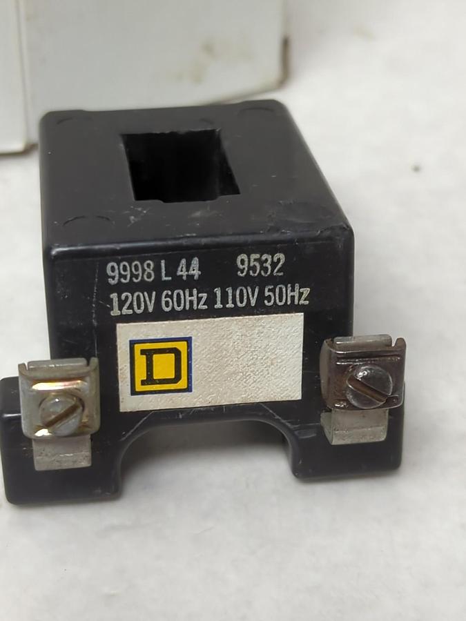 Used SQUARE D,9998 L 44 9532,COIL 120V 60HZ 110V 50HZ PRE-OWNED