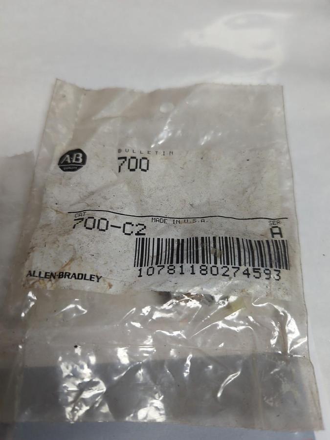 ALLEN BRADLEY,700-C2,SERIES A CONTACT CARTRIDGE LOT OF 4 NOS