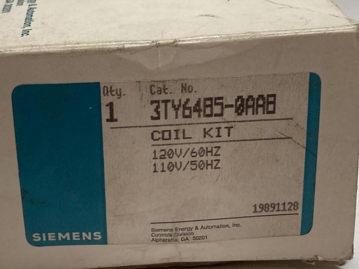 Siemens,3TY6485-0AAB,Contactor Coil