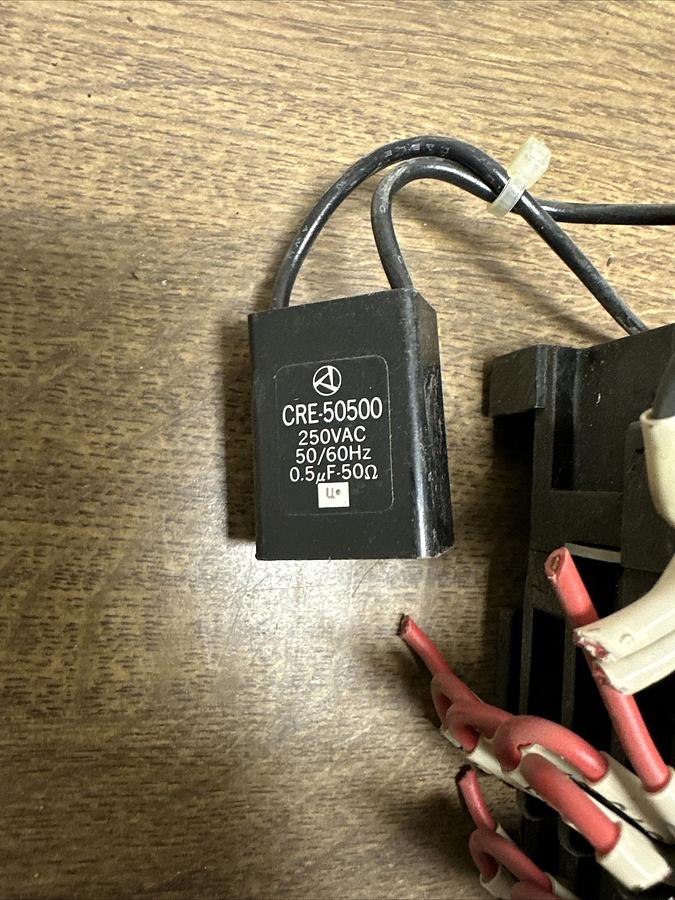 Used Mitsubishi,SR100,Contactor Relay WOkaya 50500 Resistor