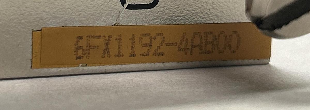 SIEMENS,6FX1-192-4AB00,SINUMERIK INPUT MODULE NOS