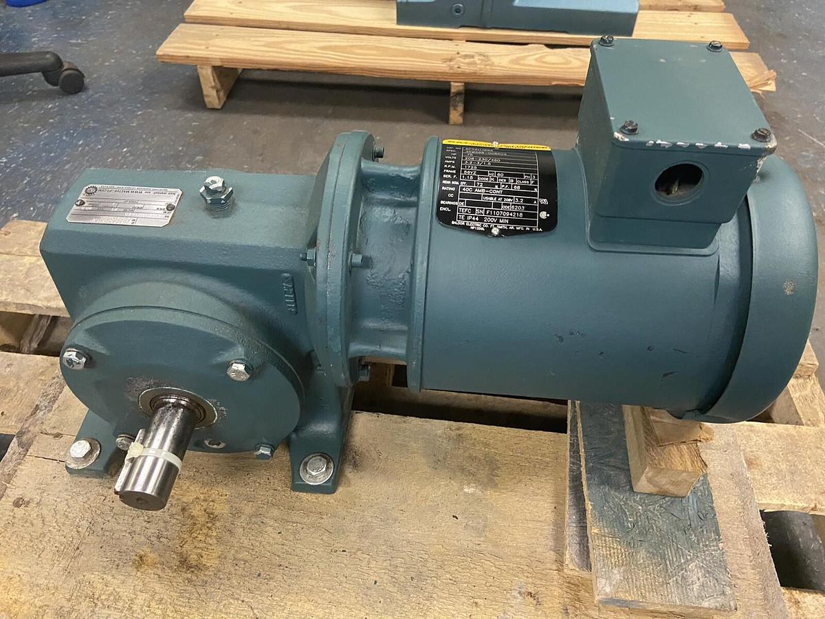 Used Dodge,FC56WG21A40,Gear Motor  Ratio 40:1 Motor 3/4Hp 1725RPM 208-230/460V 56YZ