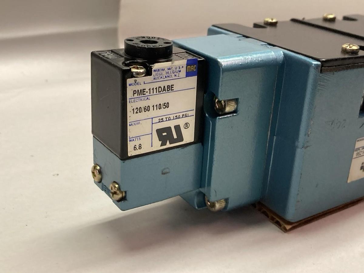 Used Mac,6341D-000-PM-111DA,Solenoid Valve w/PME-111DABE