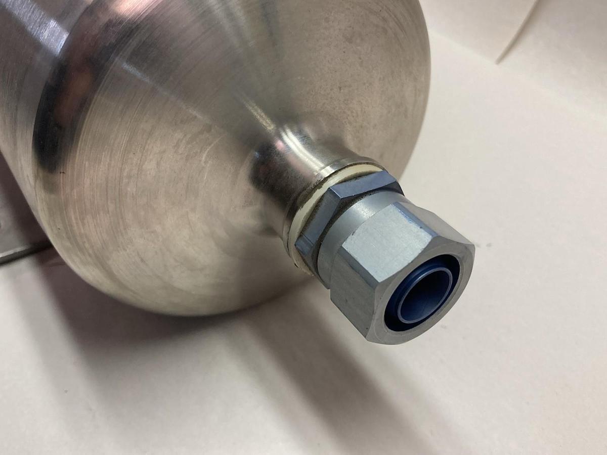 Used Festo,CRVZS-2 160236,Stainless Steel Air Resevoir