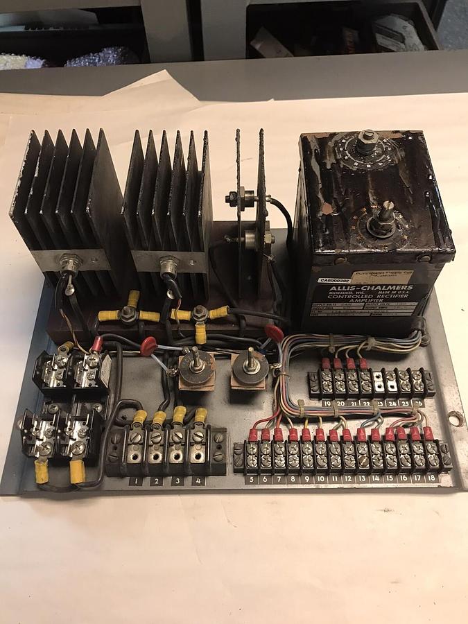 Used Allis Chalmers,14-238-691-012,Controlled Rectifier Amplifier Input 240V Out 180V