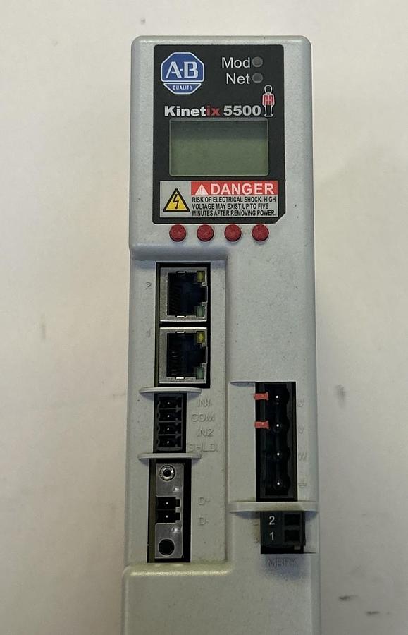Used ALLEN BRADLEY,2198-H040-ERS,KINETIX 5500 SERVO DRIVE