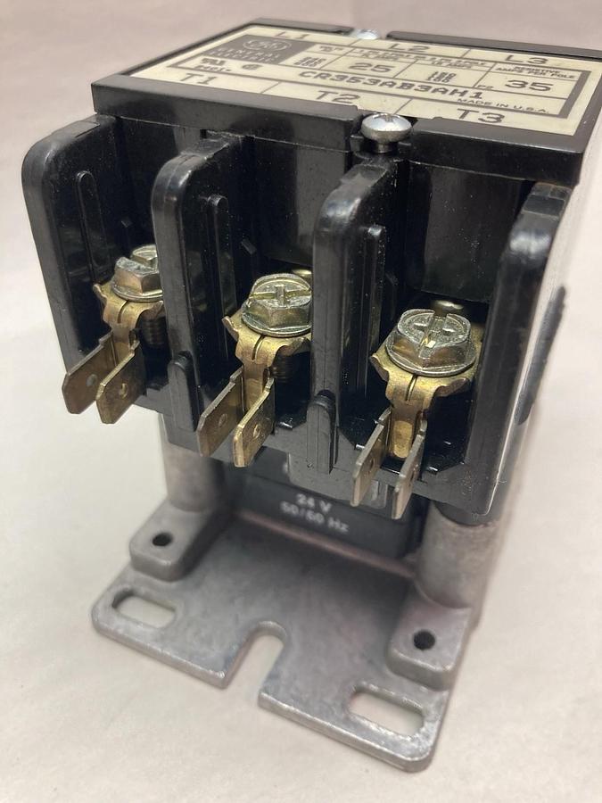 Used General Electric,CR353AB3AH1,Contactor Coil 25A 600V