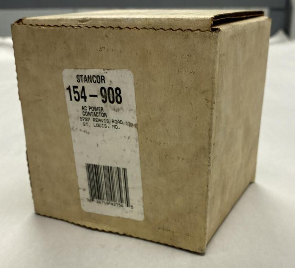Used Stancor,W-R/RBM,Type 154-C2B3 Contactor 3 Pole 120V NOS