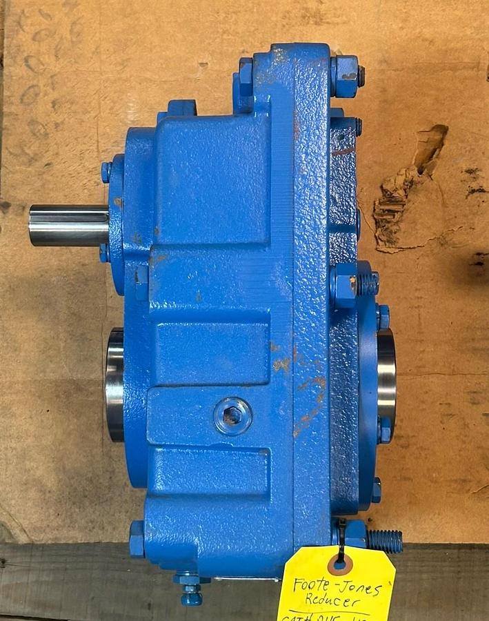 Used FOOTE JONES,8115-H26,GEAR REDUCER 40RPM 4.64HP 26:1