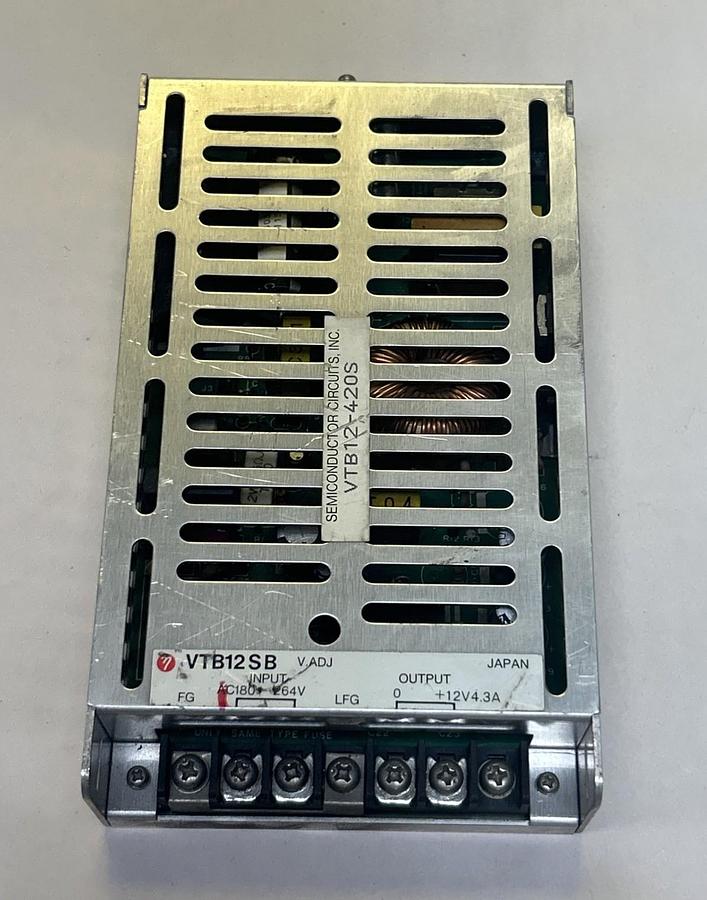 Used SEMICONDUCTOR CIRCUITS,VTB12SB,POWER SUPPLY