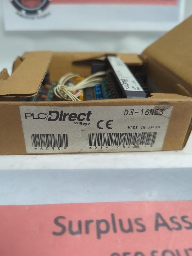KOYO,D3-16NE3,PLC DIRECT INPUT MODULE NOS