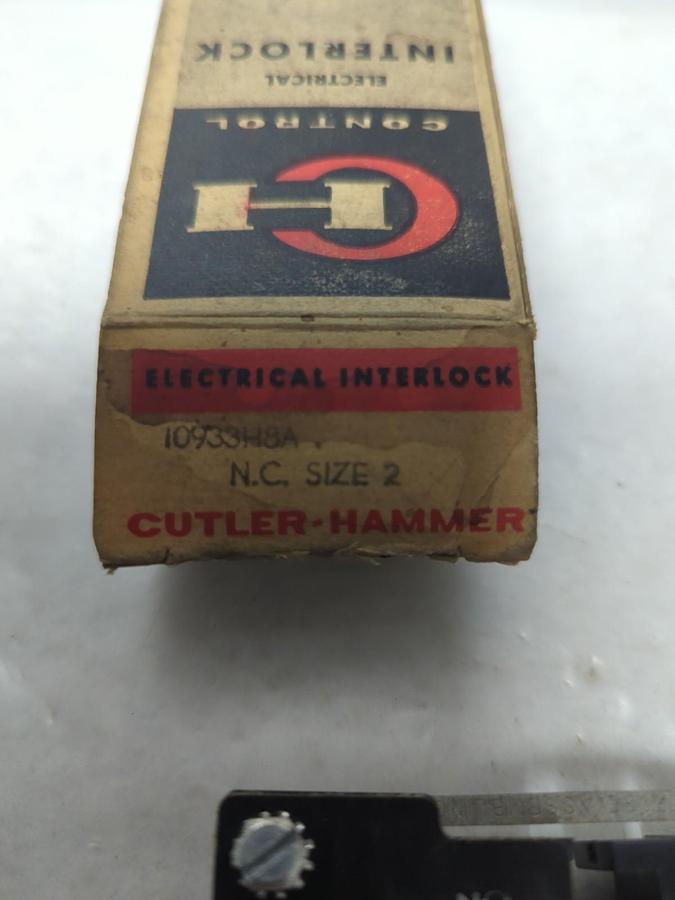 CUTLER HAMMER,10933H8A,ELECTRICAL INTERLOCK N.C. SIZE 2 NOS