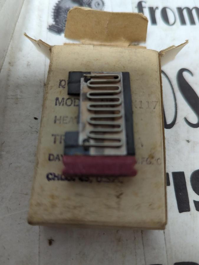 DAYTON ELECTRIC,5X117,HEATER COIL TRIP AMP4.5A LOT OF 4 NOS