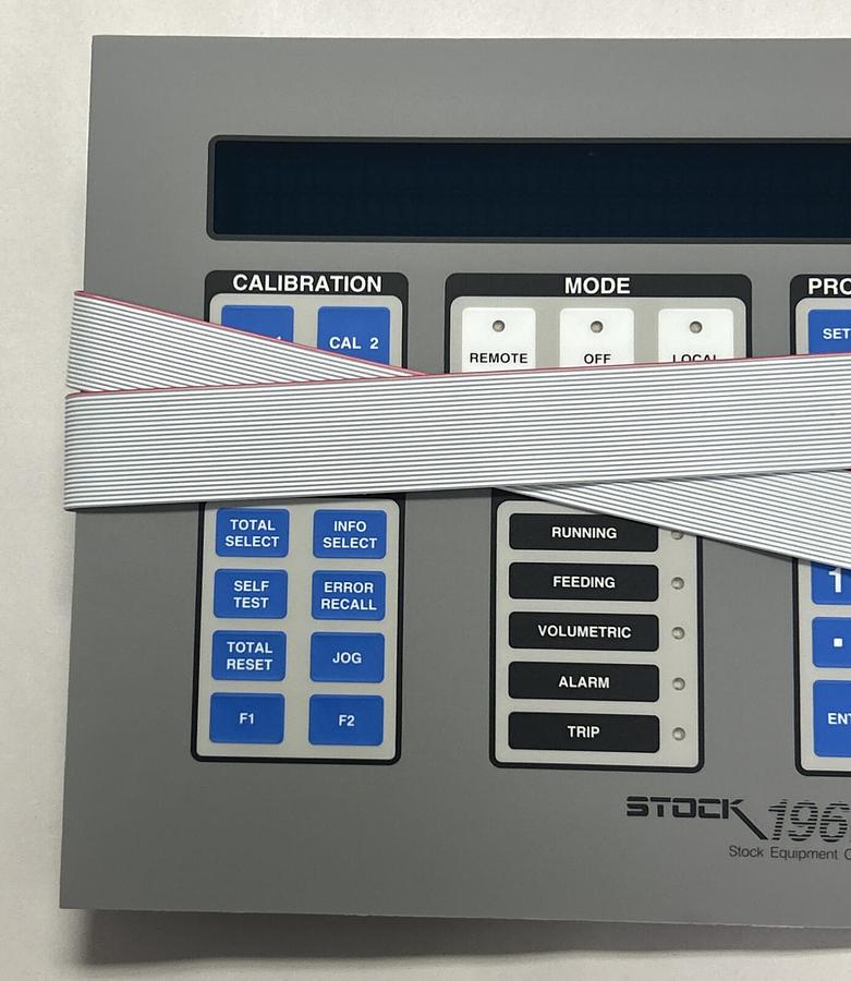 STOCK EQUIPMENT,1D28753,MICROPROCESOR CONTROLLER DISPLAY PANEL NOS