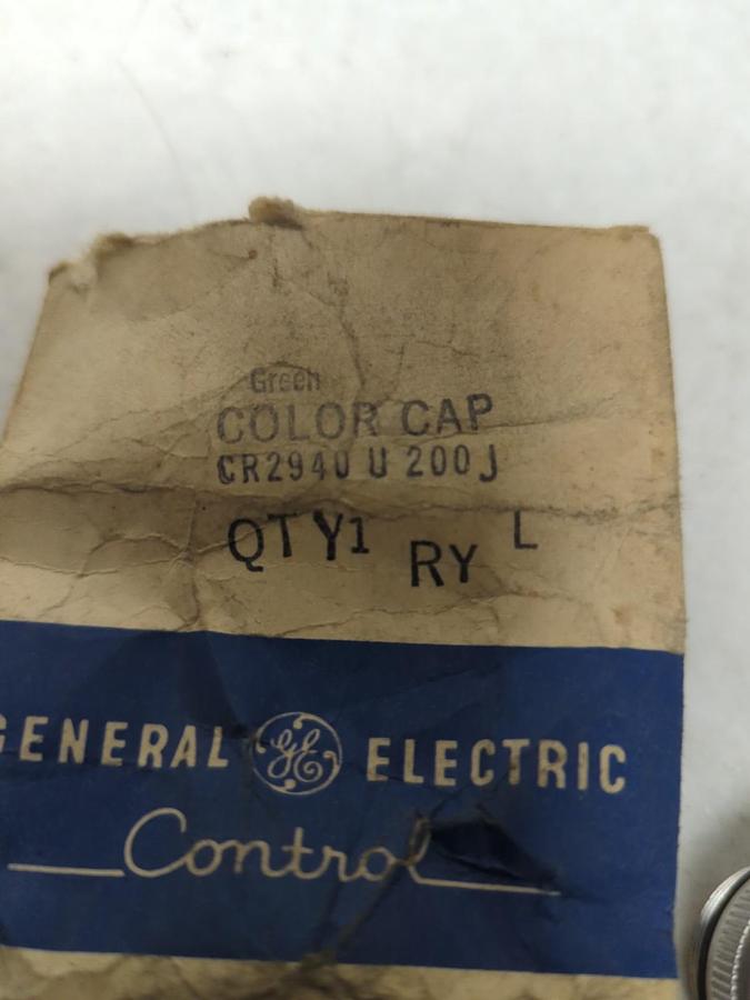 GENERAL ELECTRIC,CR2940 U2 200 J,GREEN COLOR CAP NOS