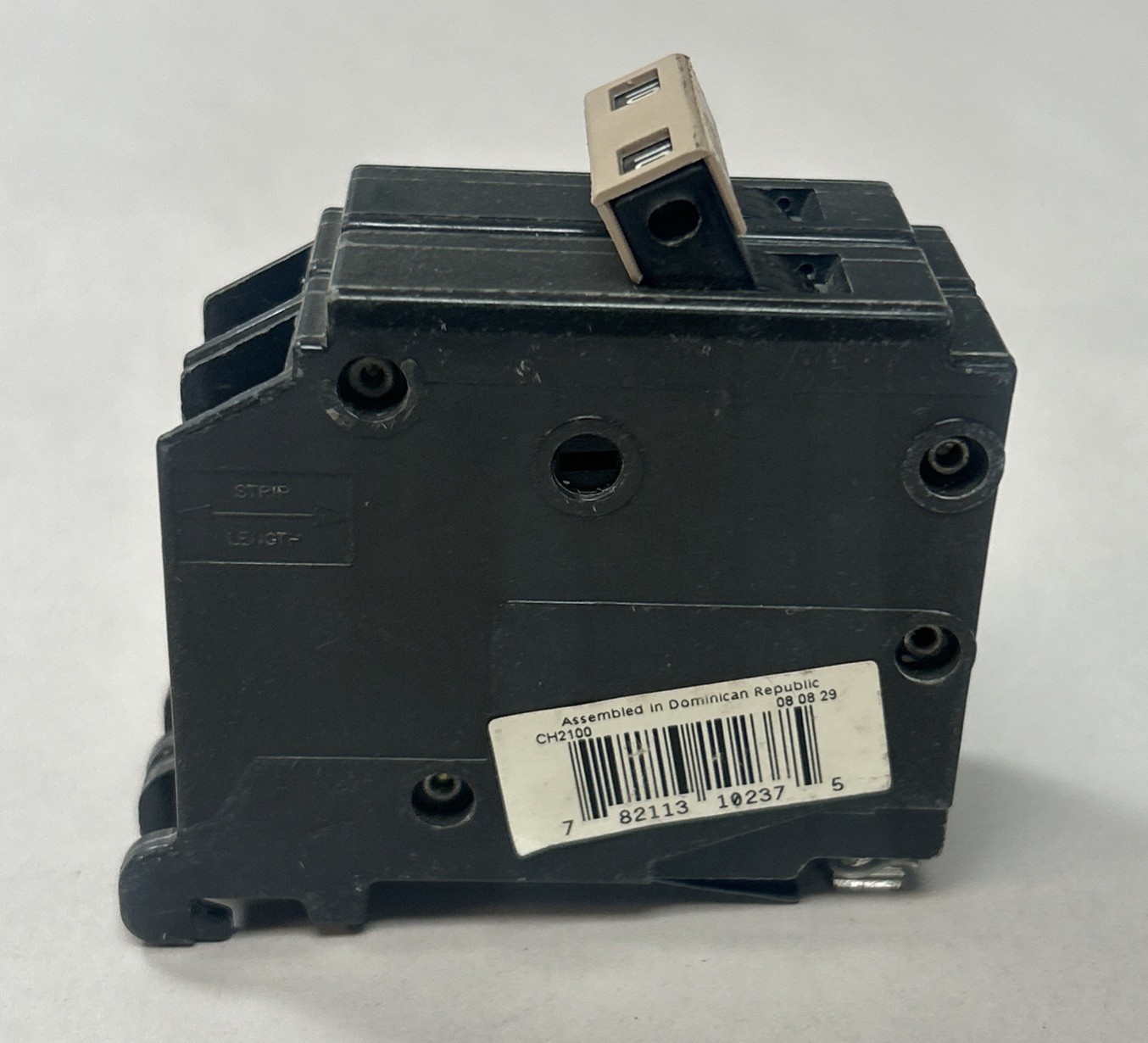 Used CUTLER-HAMMER,CH2100,CIRCUIT BREAKER 100A 120/240V 2P