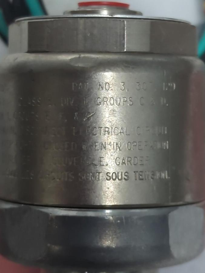 PETER PAUL,OE23Z0001JCCM,SOLENOID VALVE 150PSI 7.3W 120/60V NOS
