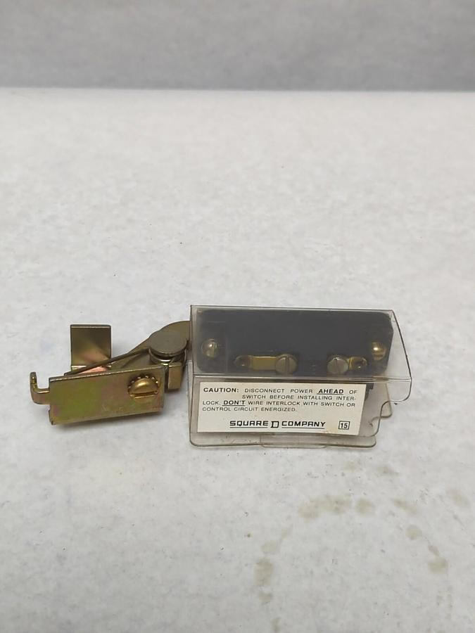SQUARE D,EK-300-1,ELECTRICAL INTERLOCK CLASS 9007 MISSING BOX