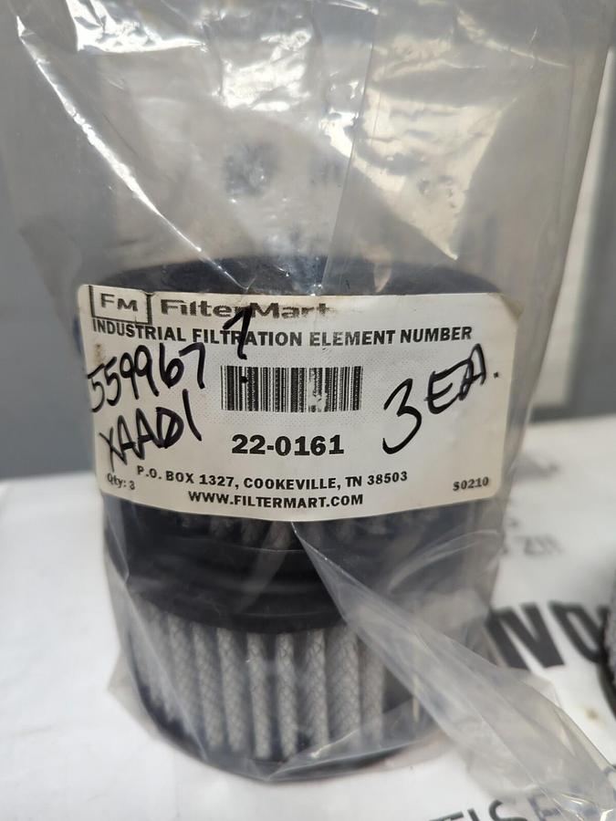 FILTER MART,22-0161,AIR FILTER LOT OF 3