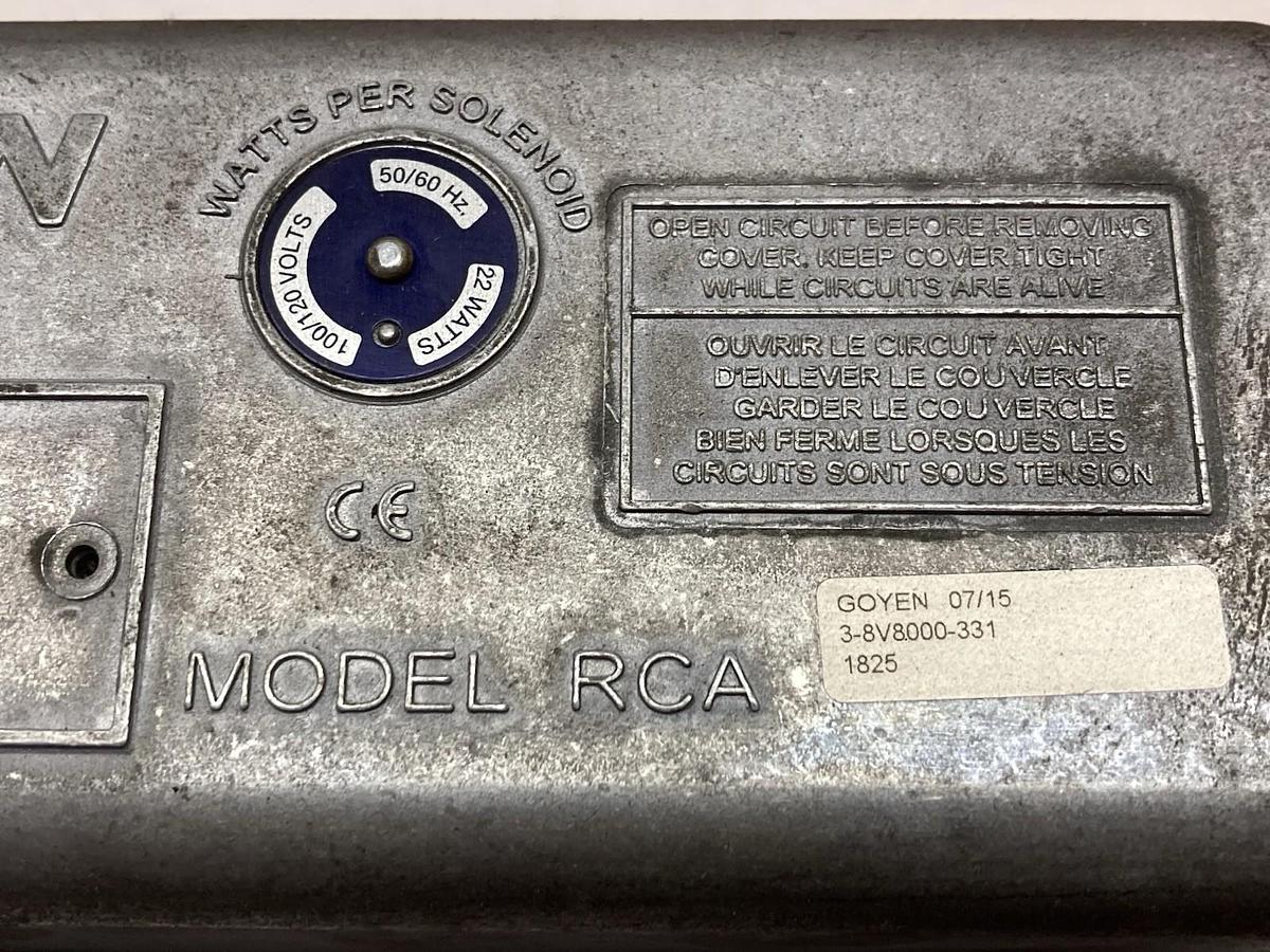 Used Goyen,RCA 3-8V8000-331,Solenoid Valve