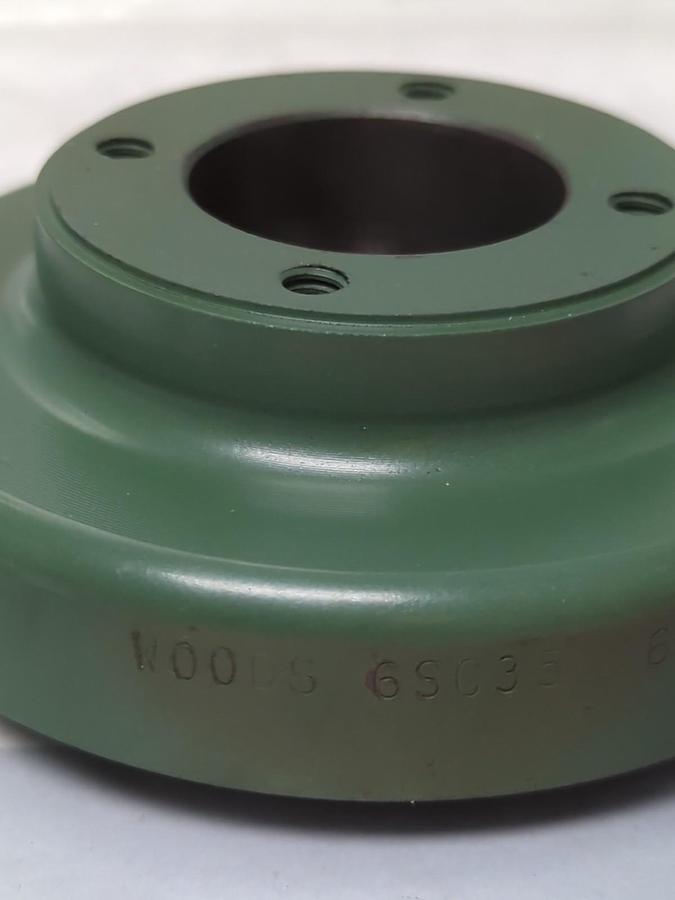 Used TB WOODS,6SC35,SPACER FLANGE HUB PRE-OWNED