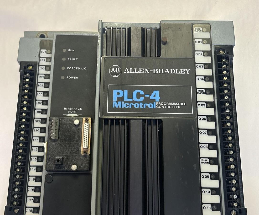 Used ALLEN BRADLEY,1773-L1A,PLC-4 MICROTORL PROGRAMMABLE CONTROLLER