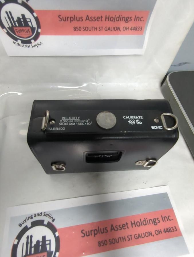 Used SONIC,DIGI-SONIC 502,ULTRASONIC VELOCITY TEST EQUIPMENT PRE-OWNED