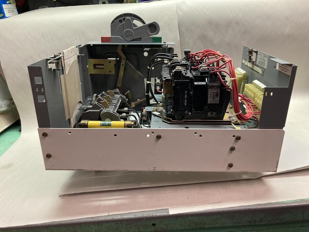 Used Allen-Bradley,2106B,Size 1 Fused MCC 20 Inch Reversing Starter Feeder Bucket