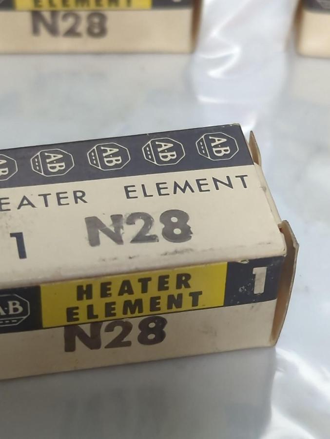 ALLEN BRADLEY,N28,THERMAL OVERLOAD HEATER ELEMENT LOT OF 10 NOS
